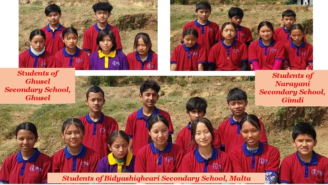 PDT April 2025 - students at Personality Development Training, Bhattedanda Nepal