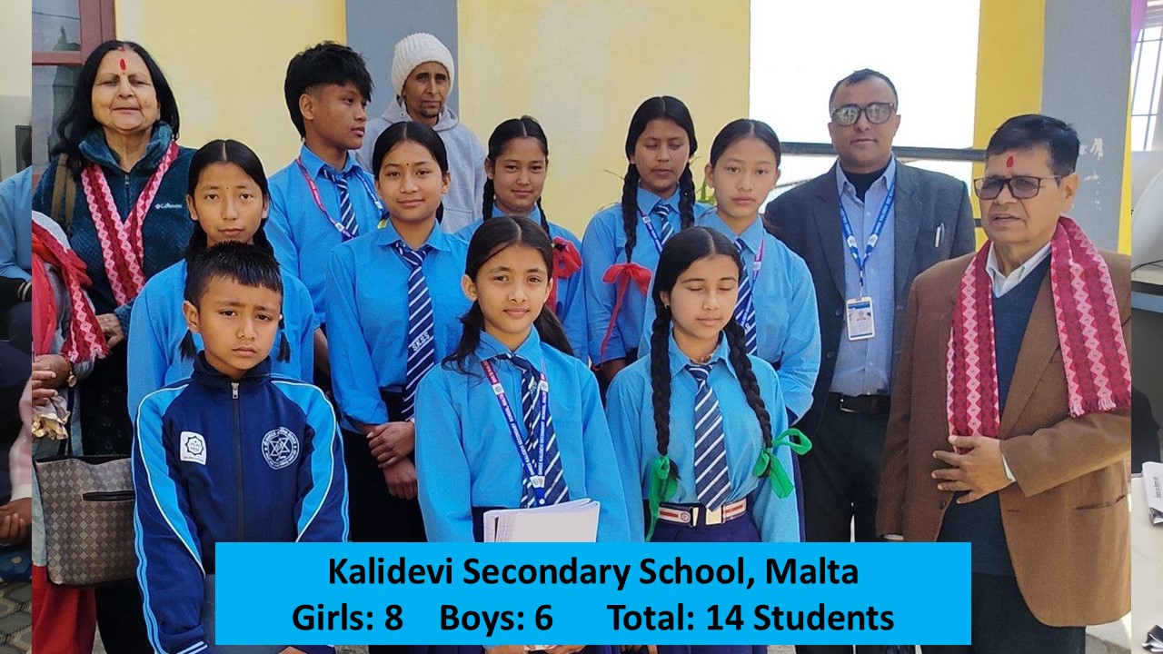 Scholarship distribution Feb 2026 - 2